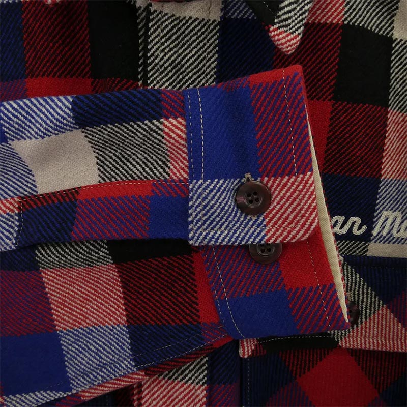 ヒューマンメイド 25AW HM30SH013 Wool Check Shirt Jacket ウール チェック シャツ ジャケット 買取実績 画像