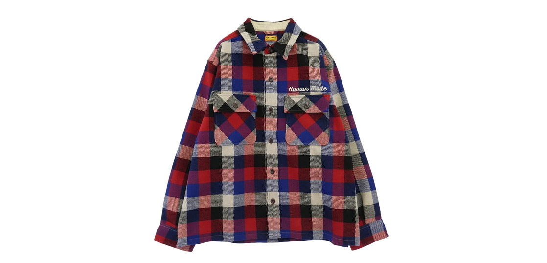 ヒューマンメイド 25AW HM30SH013 Wool Check Shirt Jacket  買取実績