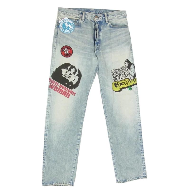 ヒステリックグラマー 02261AP07 HYSTERIC DAYS 50’S XX ストレート 加工 デニム パンツ 買取実績