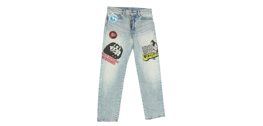 ヒステリックグラマー 02261AP07 HYSTERIC DAYS 50’S XX ストレート 加工 デニム パンツ 買取実績