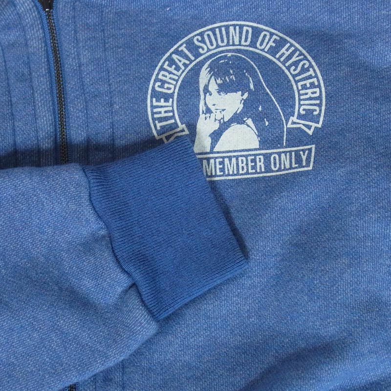 ヒステリックグラマー 0261CF05 SOUND CLUB サウンドクラブ ジップ アップ パーカー 買取実績 画像