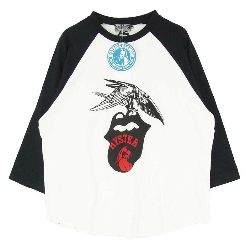 ヒステリックグラマー 23AW 02233CL15 × The Rolling Stones 1975 ローリングストーンズ Three Quarter Sleeve T-Shirt 買取実績