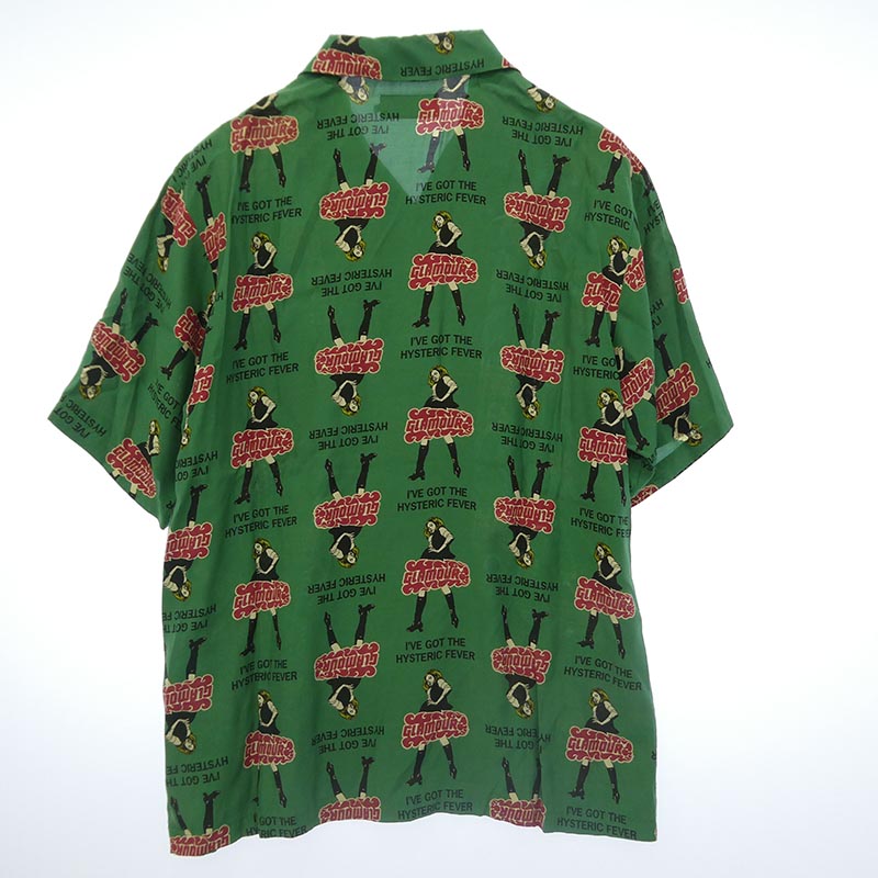 ヒステリックグラマー 23SS 02232AH02 VIXEN GIRL ビクセンガール 半袖 オープンカラーシャツ 買取実績 画像