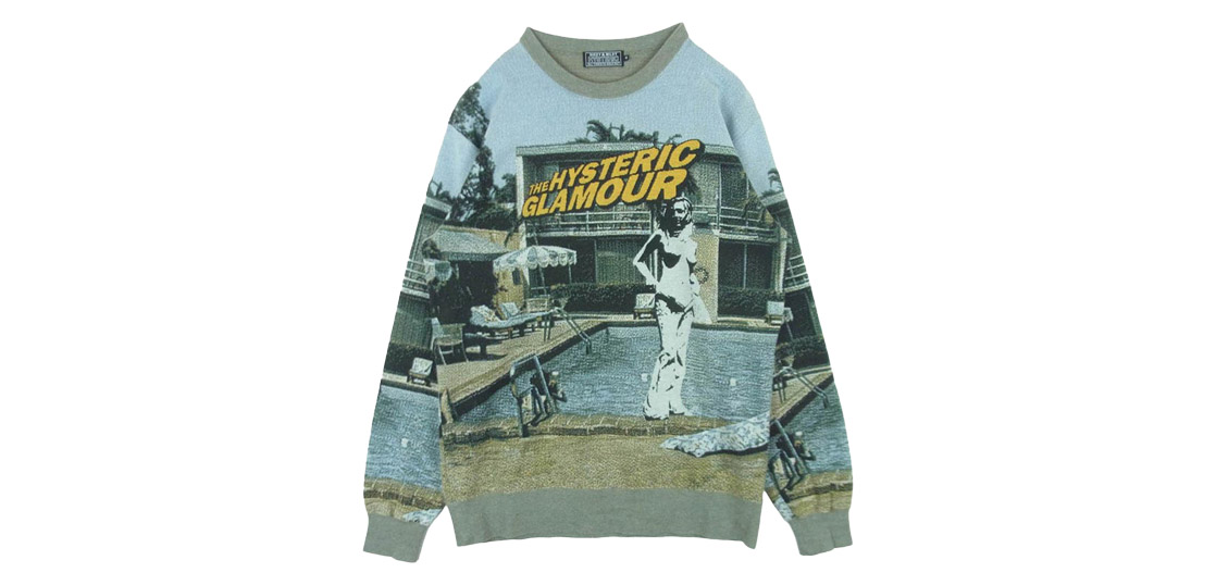 ヒステリックグラマー 25SS 02251CS01 POOL SIDE JACQUARD SWEAT SHIRT 買取実績