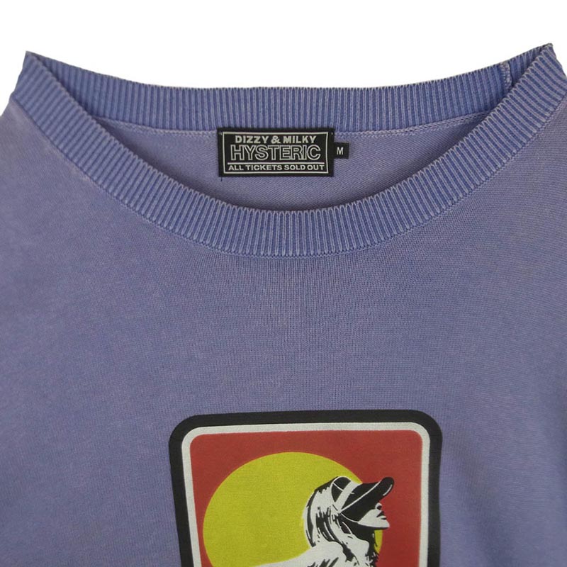 ヒステリックグラマー 26SS 02261NS04 HYSTERIC SUN GIRL ヒステリックサンガール フェード加工 クルーネック ニット セーター 買取実績 画像