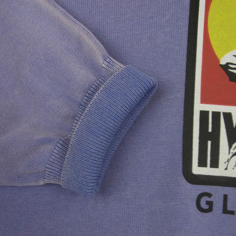 ヒステリックグラマー 26SS 02261NS04 HYSTERIC SUN GIRL ヒステリックサンガール フェード加工 クルーネック ニット セーター 買取実績 画像