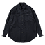 ユハ 26SS PINSTRIPE WESTERN SHIRT ピンストライプ ウエスタン シャツ 画像