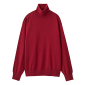 ユハ STRUCTURED TURTLENECK KNIT ストラクチャード タートルネック ニット 画像