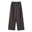 ユハ 2026 CHECK WIDE EASY PANTS チェック ワイド イージーパンツ 画像