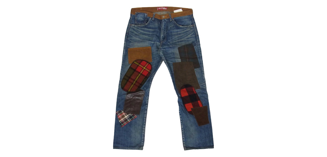 eYe アイ ジュンヤワタナベコムデギャルソンマン × Levi’s リーバイス WH-P902 AD2011 パッチワーク 再構築 デニム パンツ 買取実績