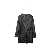 ランバン LANVIN コレクション パンチング レザーコート 画像