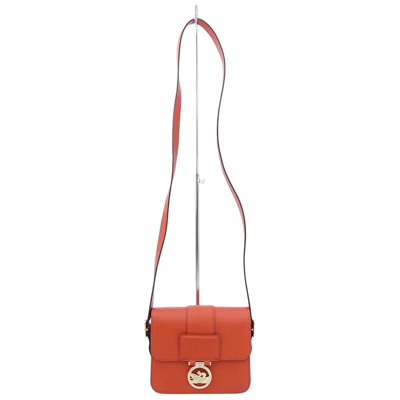 ロンシャン BOX TROT CROSSBODY BAG ボックストロット クロスボディ レザー ショルダー バッグ 買取実績 画像