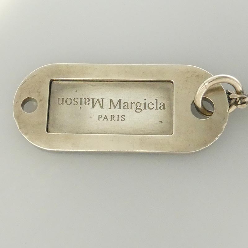 メゾンマルジェラ ID ドッグタグ シルバー925 喜平 ネックレス 買取実績 画像