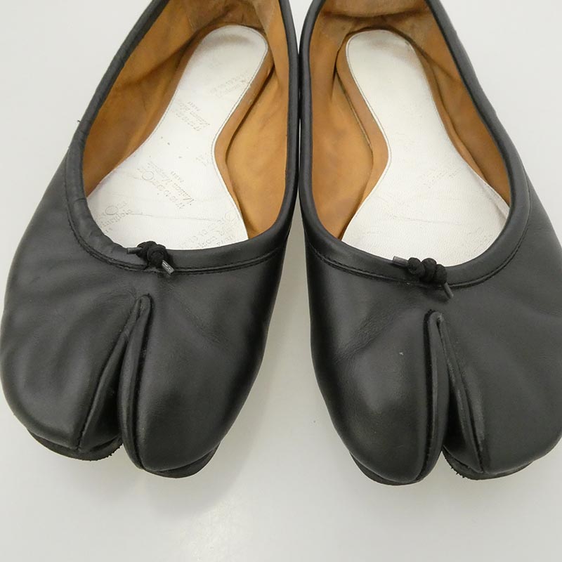 メゾンマルジェラ Tabi ballet タビ フラット バレエ パンプス 買取実績 画像