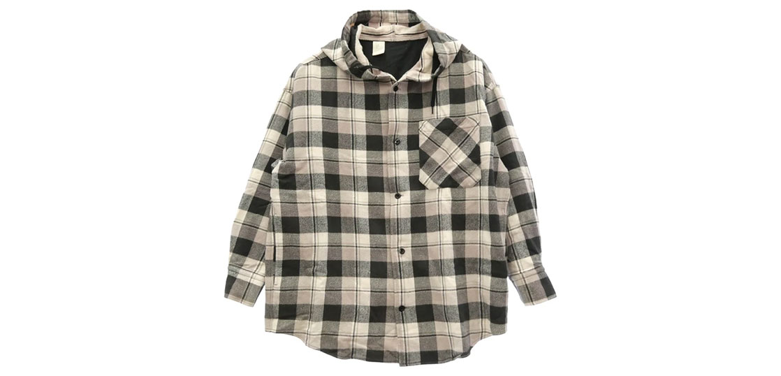 エヌハリウッド 21AW 1212-SH51-042 HOODED SHIRT 買取実績