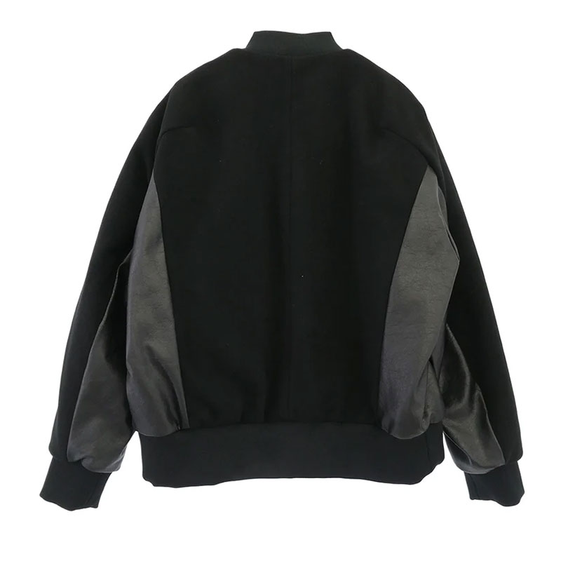 エヌハリウッド 2242-BL01-002PEG BLOUSON レザー切替 ショート ブルゾン スタジャン 買取実績 画像