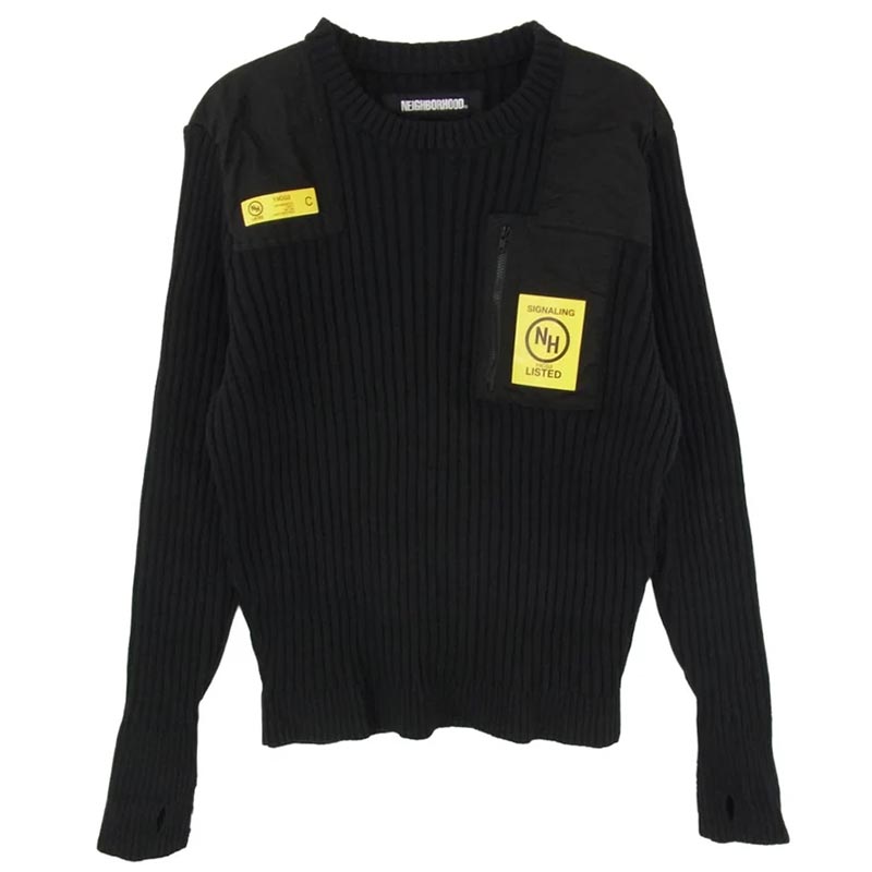 ネイバーフッド 19AW 192FUNH-KNN01 COMMANDER CW-KNIT.LS 買取実績