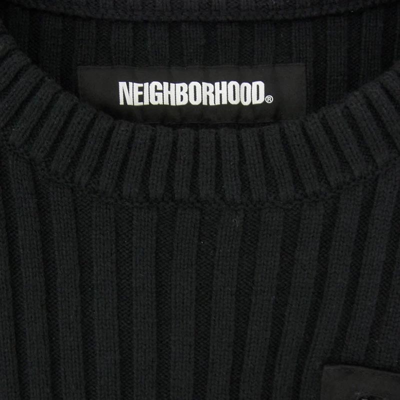 ネイバーフッド 19AW 192FUNH-KNN01 COMMANDER CW-KNIT.LS 長袖 ニット セーター 買取実績 画像
