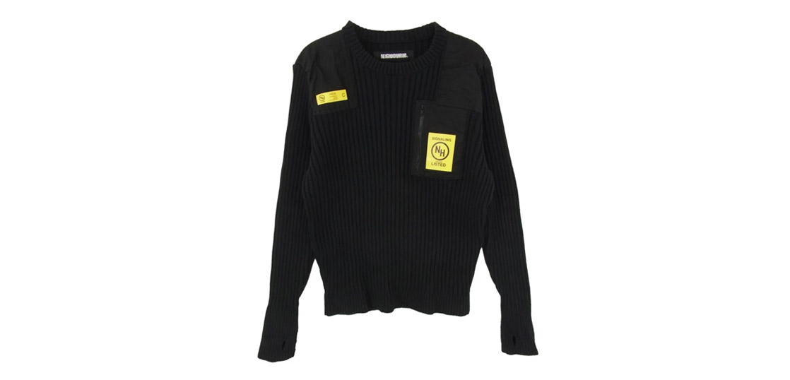 ネイバーフッド 19AW 192FUNH-KNN01 COMMANDER CW-KNIT.LS 買取実績