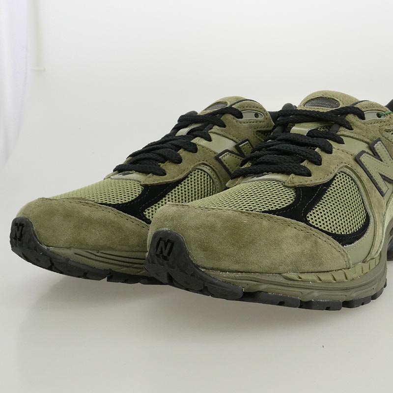 ニューバランス M2002ROL 2002R Dark Camo Dark Olivine Black スエード メッシュ スニーカー 買取実績 画像