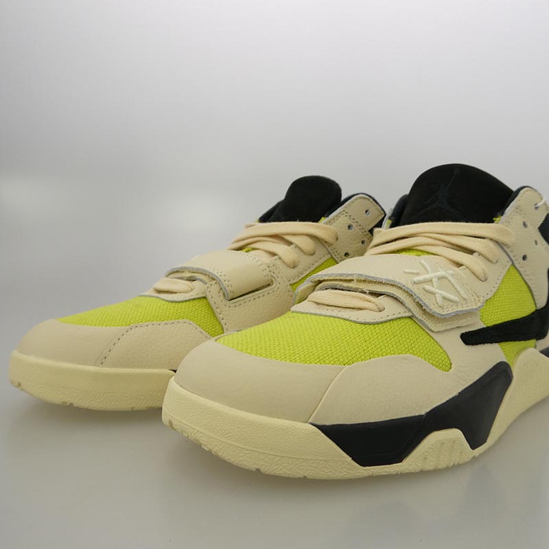 ナイキ FZ8117-102 【フェイクバスターズ鑑定済】 × Travis Scott トラヴィススコット Jordan Jumpman Jack TR CJ1 T-Rexx Bright Cactus ジョーダン ジャンプマンジャック ローカット スニーカー 買取実績 画像