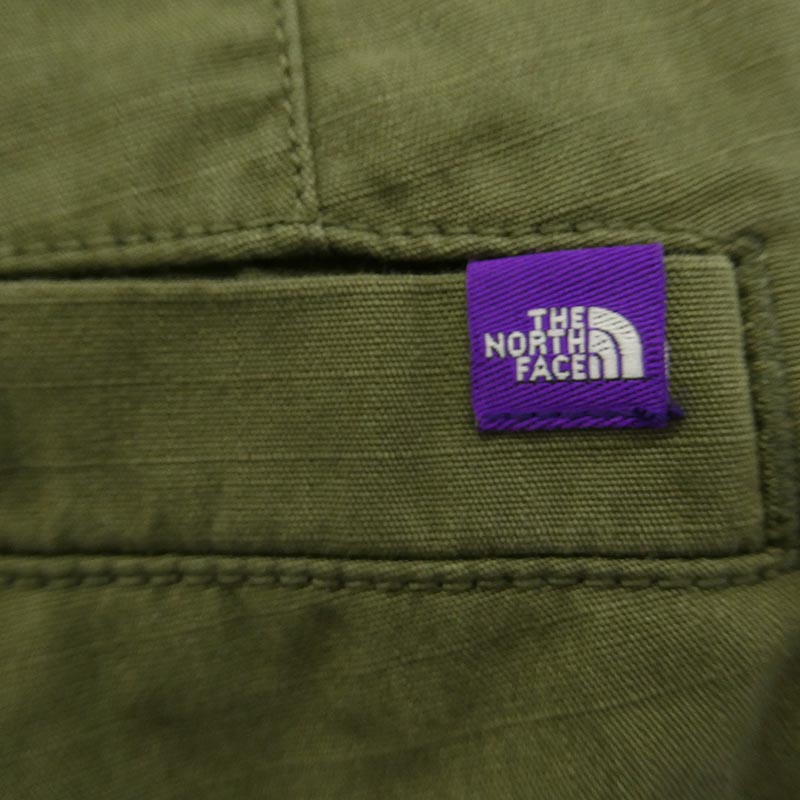 ノースフェイス N25FC067 Purple Label パープル レーベル Ripstop Field Cargo Pants リップストップ カーゴ パンツ 買取実績 画像