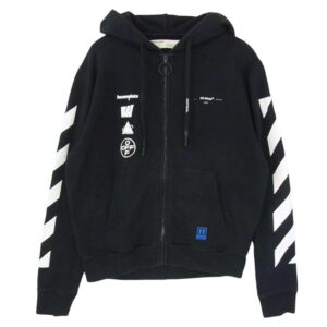 オフホワイト 19AW OMBE001E19E30005 MARIANA SLIM ZIPPED HOODIE 買取実績
