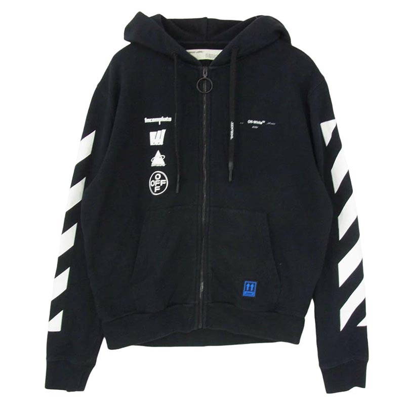 オフホワイト 19AW OMBE001E19E30005 MARIANA SLIM ZIPPED HOODIE 買取実績