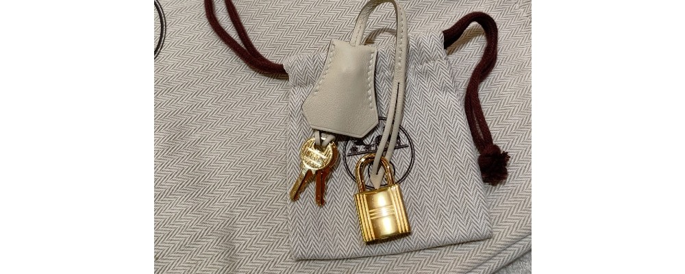 エルメスバッグ　付属品　カデナ、鍵、クロシェット画像