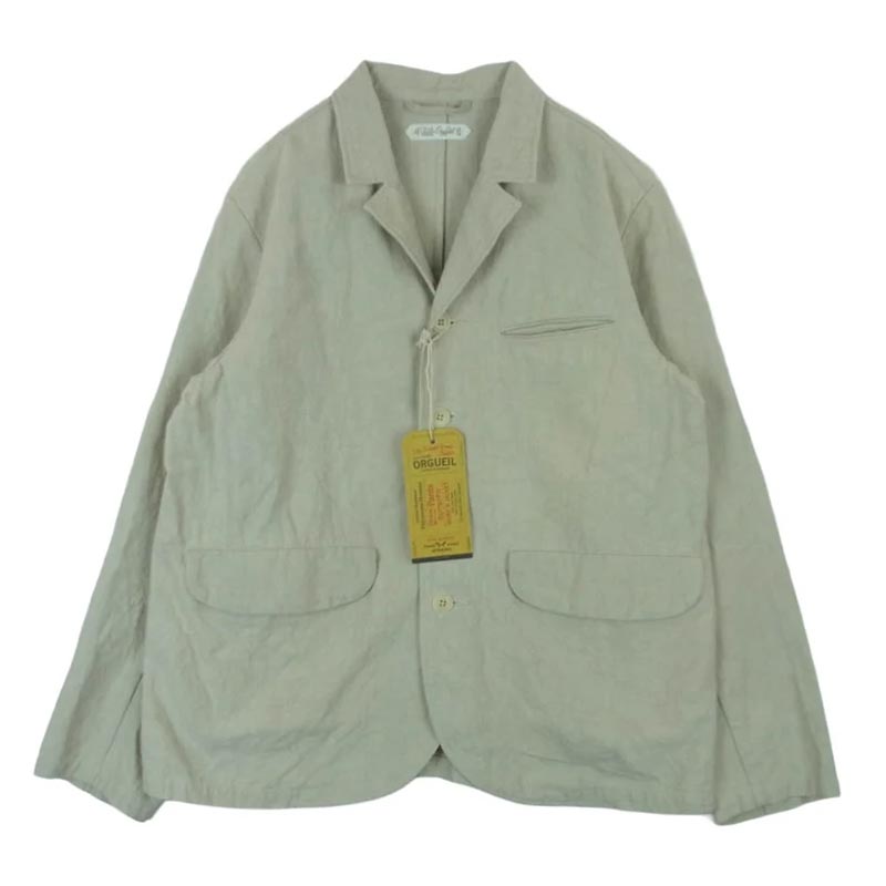 オルゲイユ OR-4313 Cotton Linen Sack Jacket  買取実績