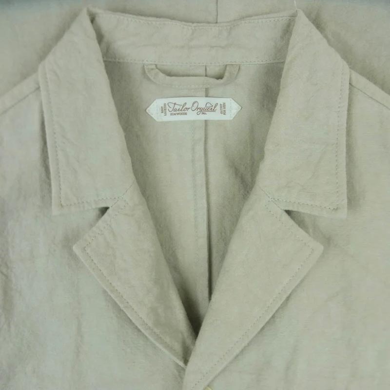 オルゲイユ OR-4313 Cotton Linen Sack Jacket コットン レーヨン サック ジャケット 買取実績 画像