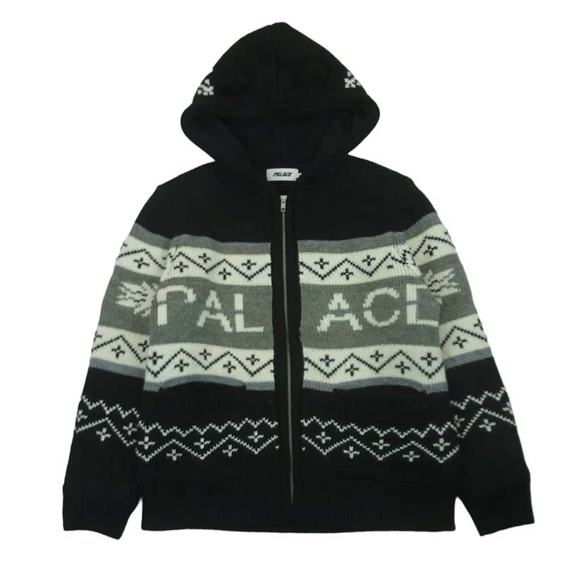 PALACE パレス 25AW LOVES ME HOODED KNIT ブラック系 グレー系 買取実績
