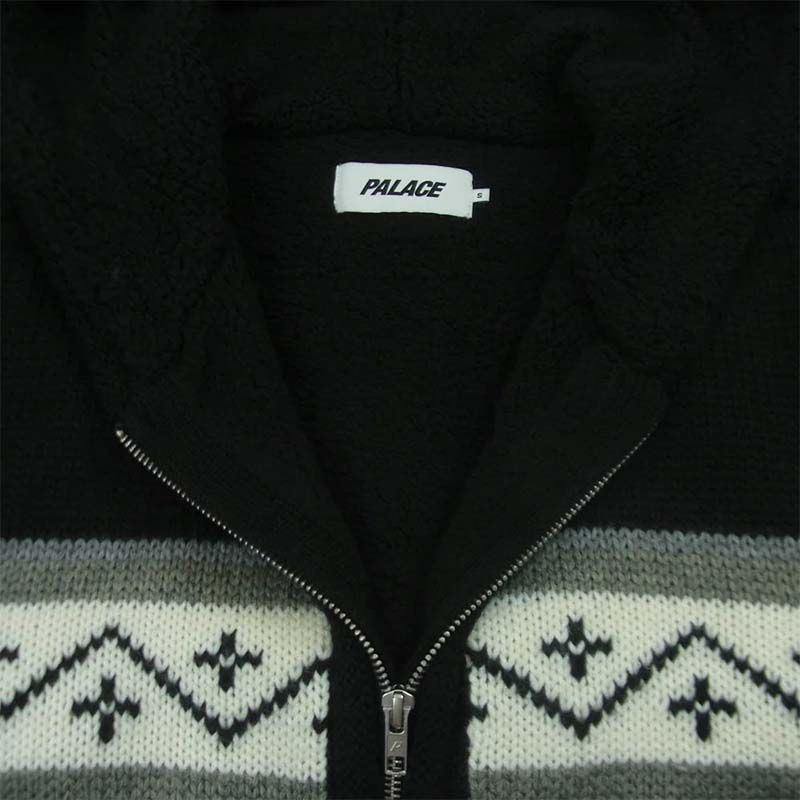 PALACE パレス 25AW LOVES ME HOODED KNIT ブラック系 グレー系 買取実績 画像