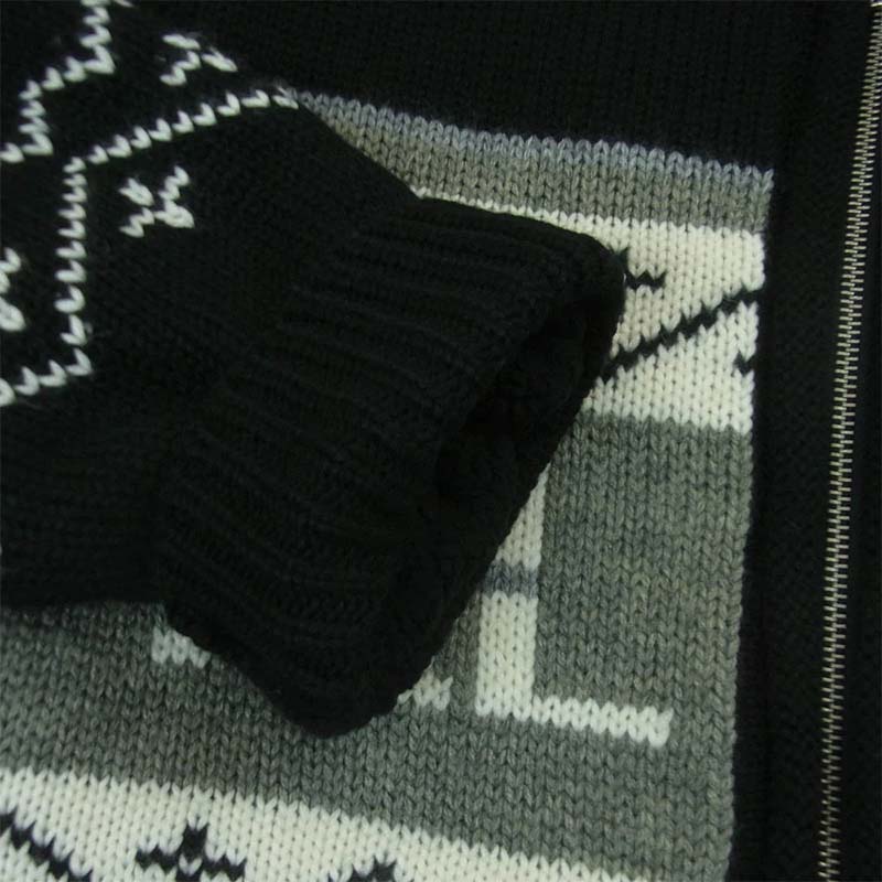 PALACE パレス 25AW LOVES ME HOODED KNIT ブラック系 グレー系 買取実績 画像
