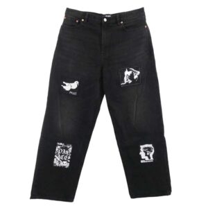 PALACE パレス 25SS P90 BAGGY JEAN PATCH UP ブラック系 買取実績