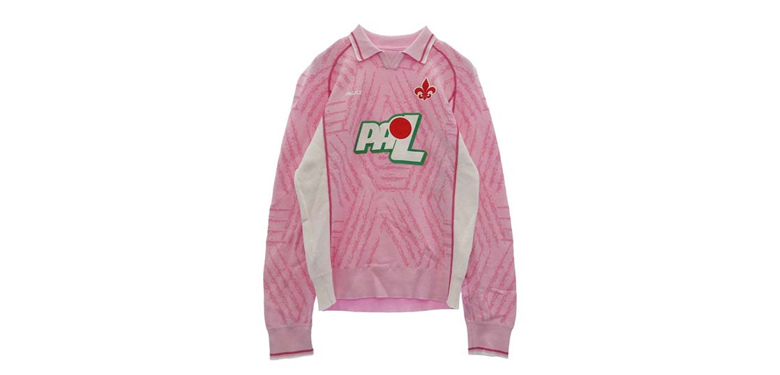 PALACE パレス 26SS Viola Knit ヴィオラ 長袖 ポロ ニット ピンク系 ホワイト系 買取実績