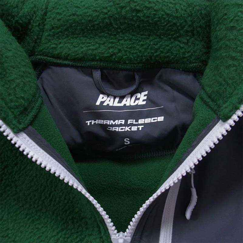 PALACE パレス THERMA FLEECE JACKET RACEY サーマ フリース ジャケット グリーン系 買取実績 画像