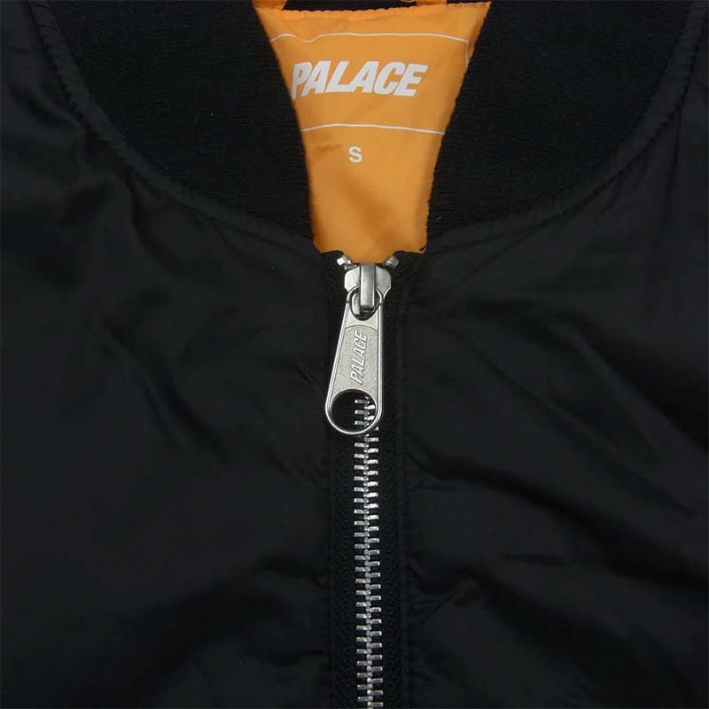 PALACE パレス Thinsulate Bomber Jacket MA-1 ブラック系 オレンジ系 買取実績 画像