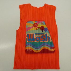 プリーツプリーズ イッセイミヤケ PP83-JE504 プリーツ加工 Wash ウォッシュ ペースト プリント ベスト 買取実績