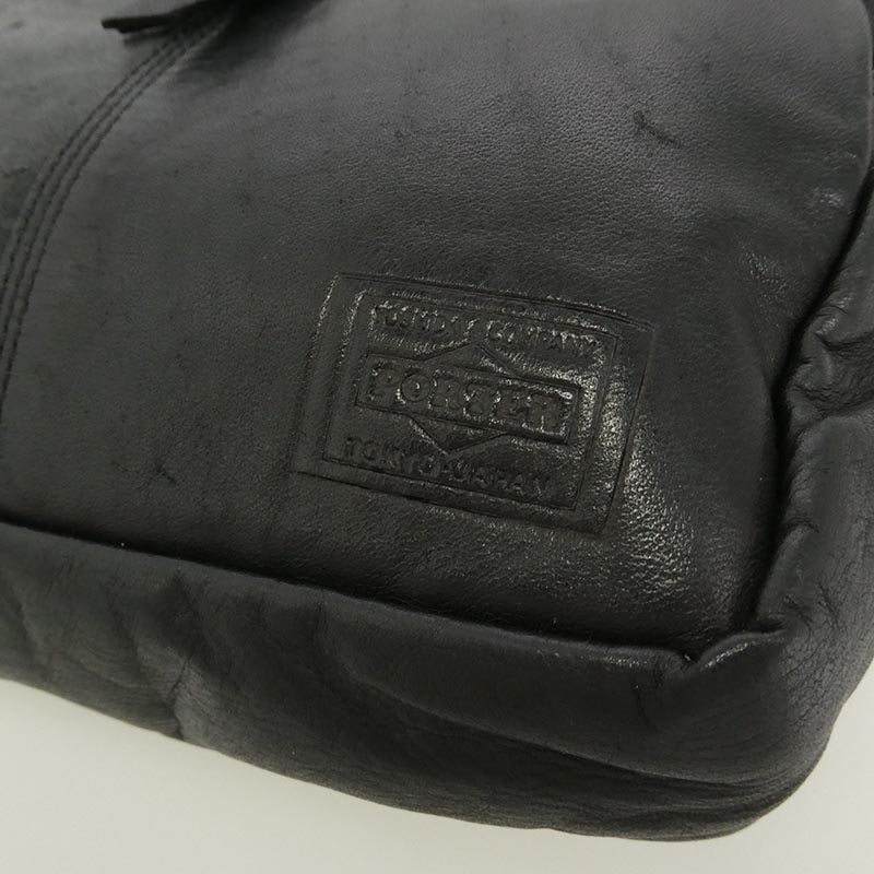 ポーター SHOULDER BAG レザー ショルダー バッグ 買取実績 画像