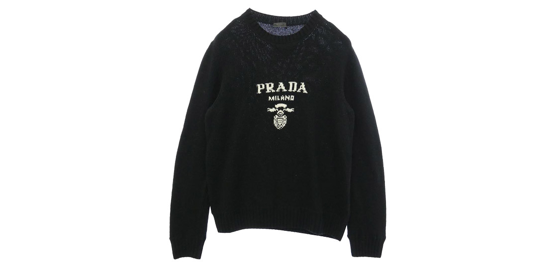 プラダ 21AW UMB223 S211 1YMW Wool Cashmere Crew Neck Sweater 買取実績