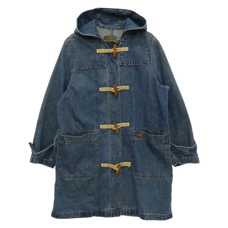 ラルフローレン 80s Vintage ヴィンテージ 香港製 デニム ダッフル コート 買取実績 画像