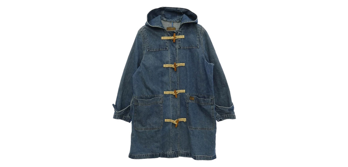 ラルフローレン 80s Vintage ヴィンテージ 香港製 デニム ダッフル コート 買取実績