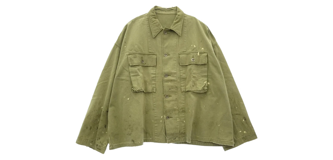 レディメイド 24AW RE-CO-KH-00-00-259 HERINGBONE SHIRT JACKET 買取実績