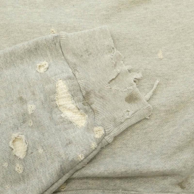 レディメイド RE-CO-GY-00-00-284 DOUBLE FACE HOODIE ダブルフェイス 裏地サーマル ダメージ加工 フーディー パーカー 買取実績 画像