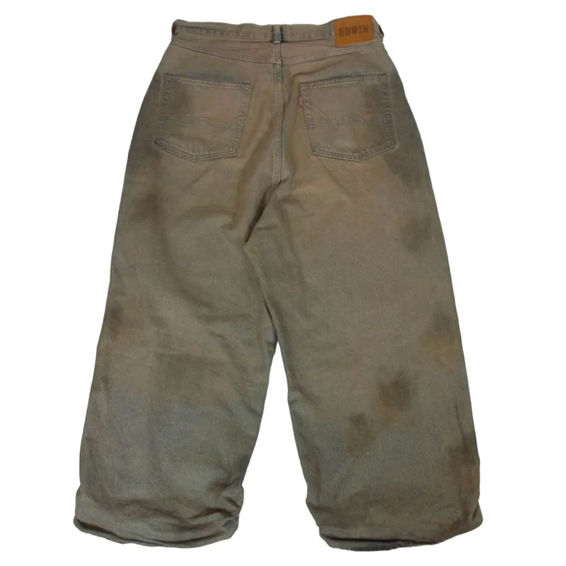 リフォメッド エドウィン 25AW K80262 FRESH MAN DENIM WIDE PANTS フレッシュマン ワイド バギー デニムパンツ ジーンズ 買取実績 画像