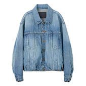 リフォメッド OLD MAN DENIM JACKET USED オールドマン デニムジャケット ユーズド 画像