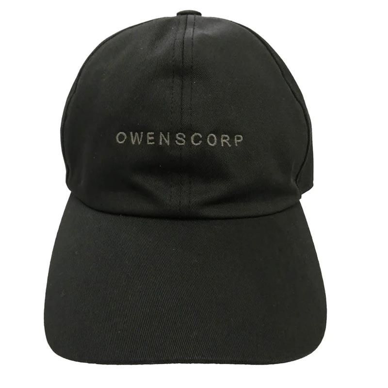 リックオウエンス 24SS RR01D3400-TWEM12 LIDO期 OWENSCORP BASEBALL CAP オウエンスコープ 6パネル キャップ 買取実績 画像