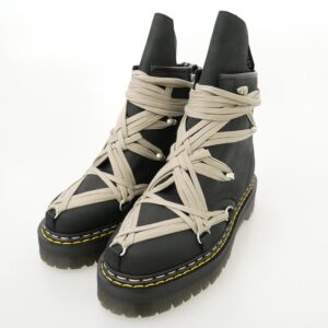 リックオウエンス 25AW DM02E68128001 × Dr.Martens 1460 Quad Sole Megalace Boot Black 買取実績