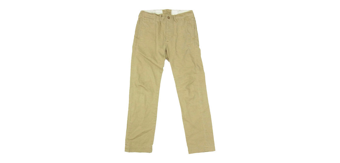 RRL 782504843003 OFFICERS CHINO TROUSER 買取実績